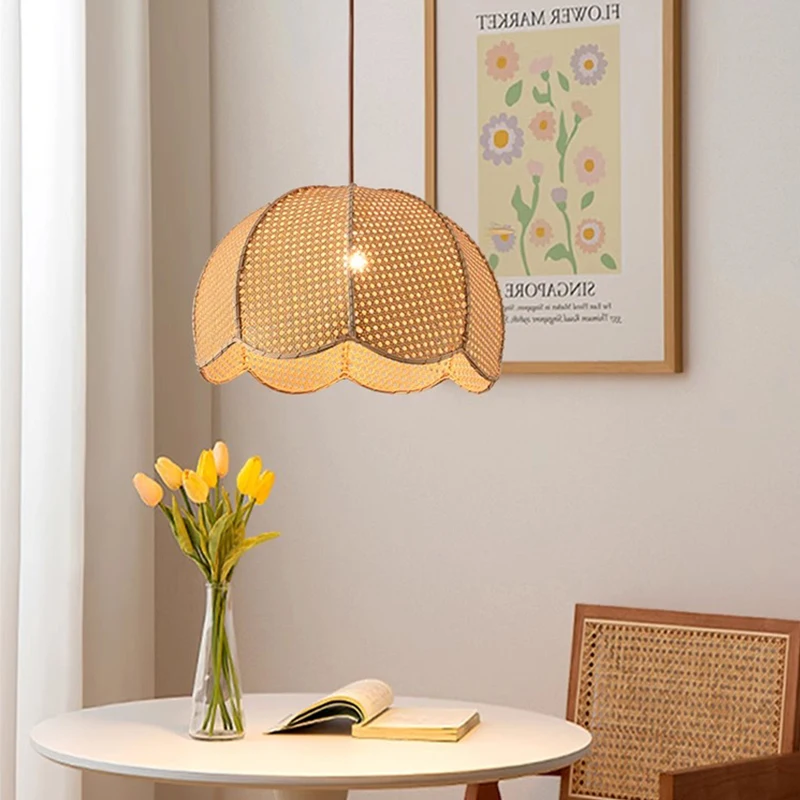 Southeast Asian Pendant Lamp For Kitchen Rattan Art Led Ceiling Chandelier Home Decor Japanese-style Homestay Living Room Lamps
Southeast Asian Pendant Lamp For Kitchen Rattan Art Led Ceiling Chandelier Home Decor Japanese-style Homestay Living Room Lamps