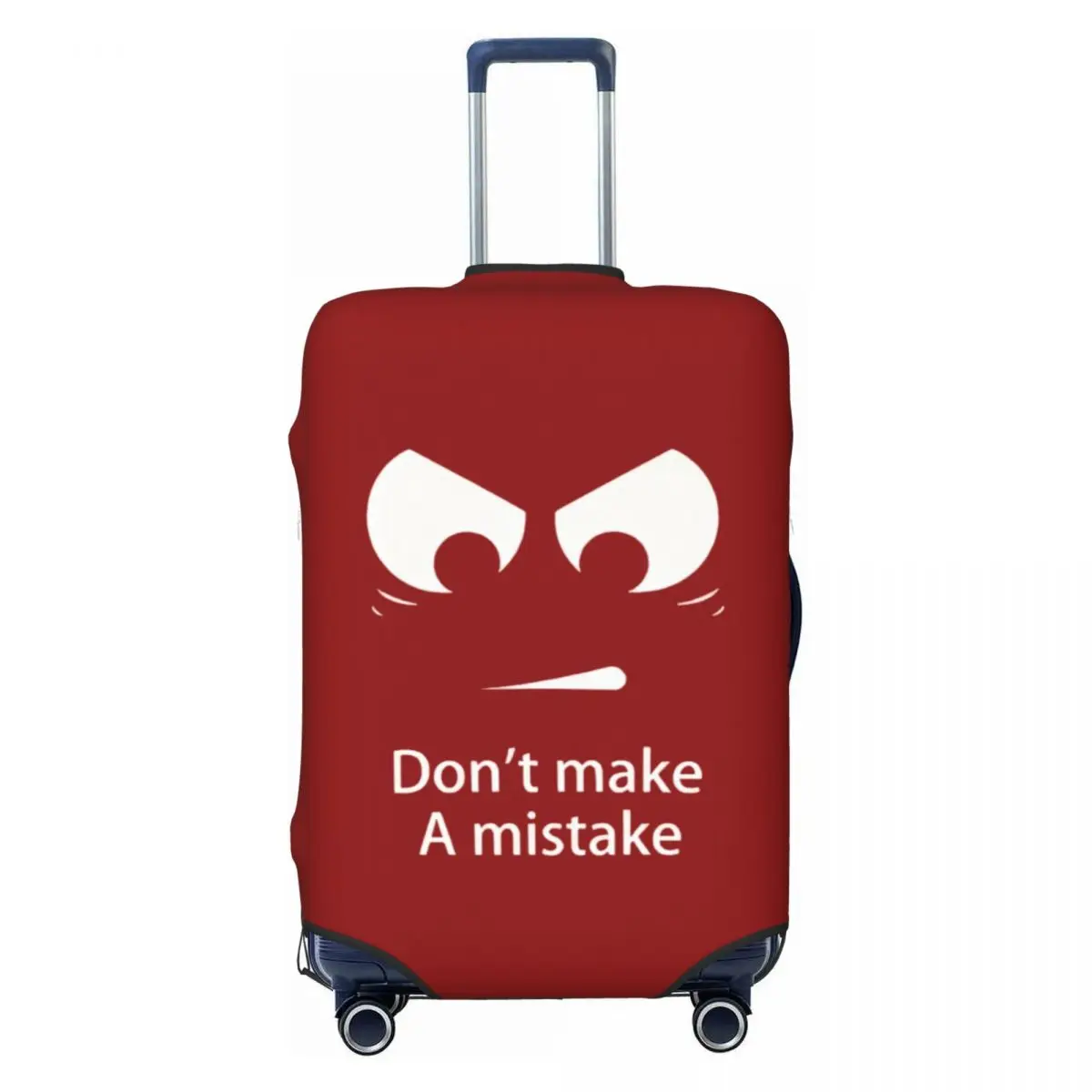 Custom Funny Don't Make A Mistake Cartoon Face Luggage Cover Elastic Travel Suitcase Protective Covers Fits 18-32 Inch
Custom Funny Don't Make A Mistake Cartoon Face Luggage Cover Elastic Travel Suitcase Protective Covers Fits 18-32 Inch