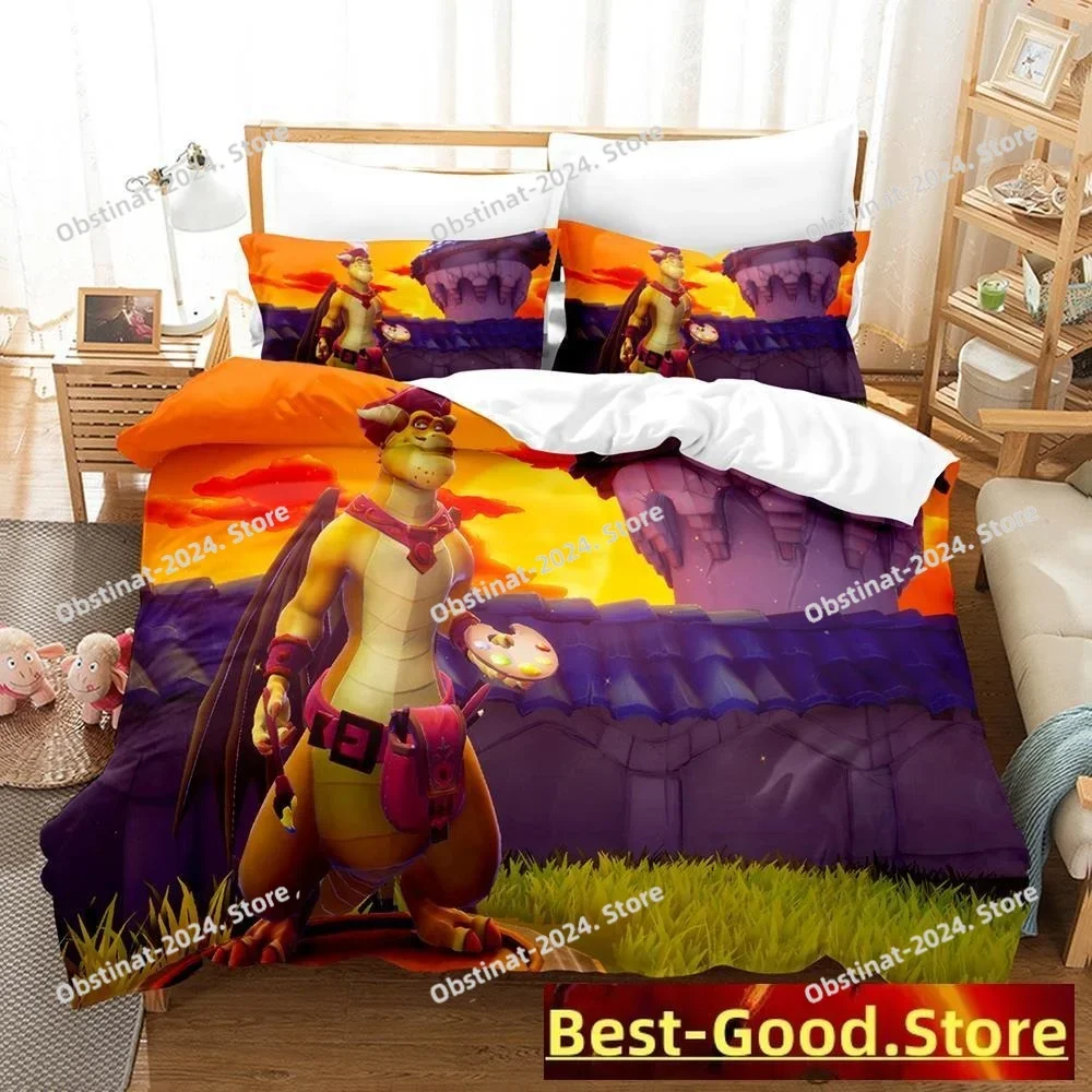 New Spyro reignited trilogy Bedding Set Printed single Comforter Quilt Bed Duvet Cover Pillow Case 3 Pieces Sets Kids Adult Size
New Spyro reignited trilogy Bedding Set Printed single Comforter Quilt Bed Duvet Cover Pillow Case 3 Pieces Sets Kids Adult Size