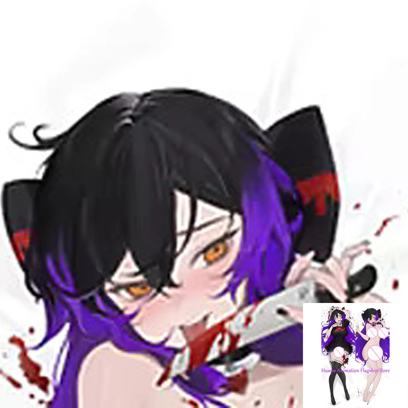 Dakimakura Anime Pillow Cover Kurumi Double Sided Print 2Way Cushion Cover Xmas Gifts 
Dakimakura Anime Pillow Cover Kurumi Double Sided Print 2Way Cushion Cover Xmas Gifts