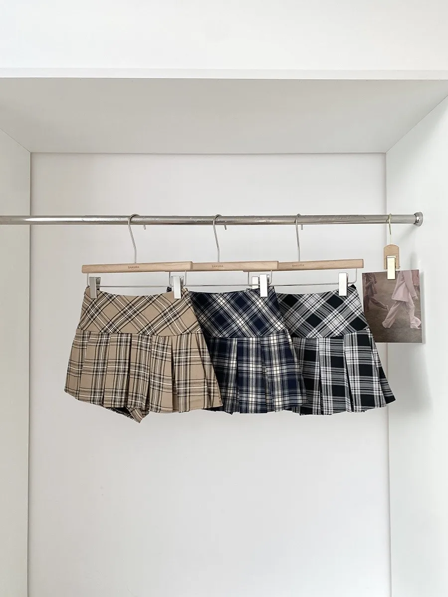 Весна 2024, клетчатая юбка с высокой талией, женская модная антилегкая плиссированная юбка трапециевидной формы, полиэфирное волокно, 00%
Весна 2024, клетчатая юбка с высокой талией, женская модная антилегкая плиссированная юбка трапециевидной формы, полиэфирное волокно, 00%