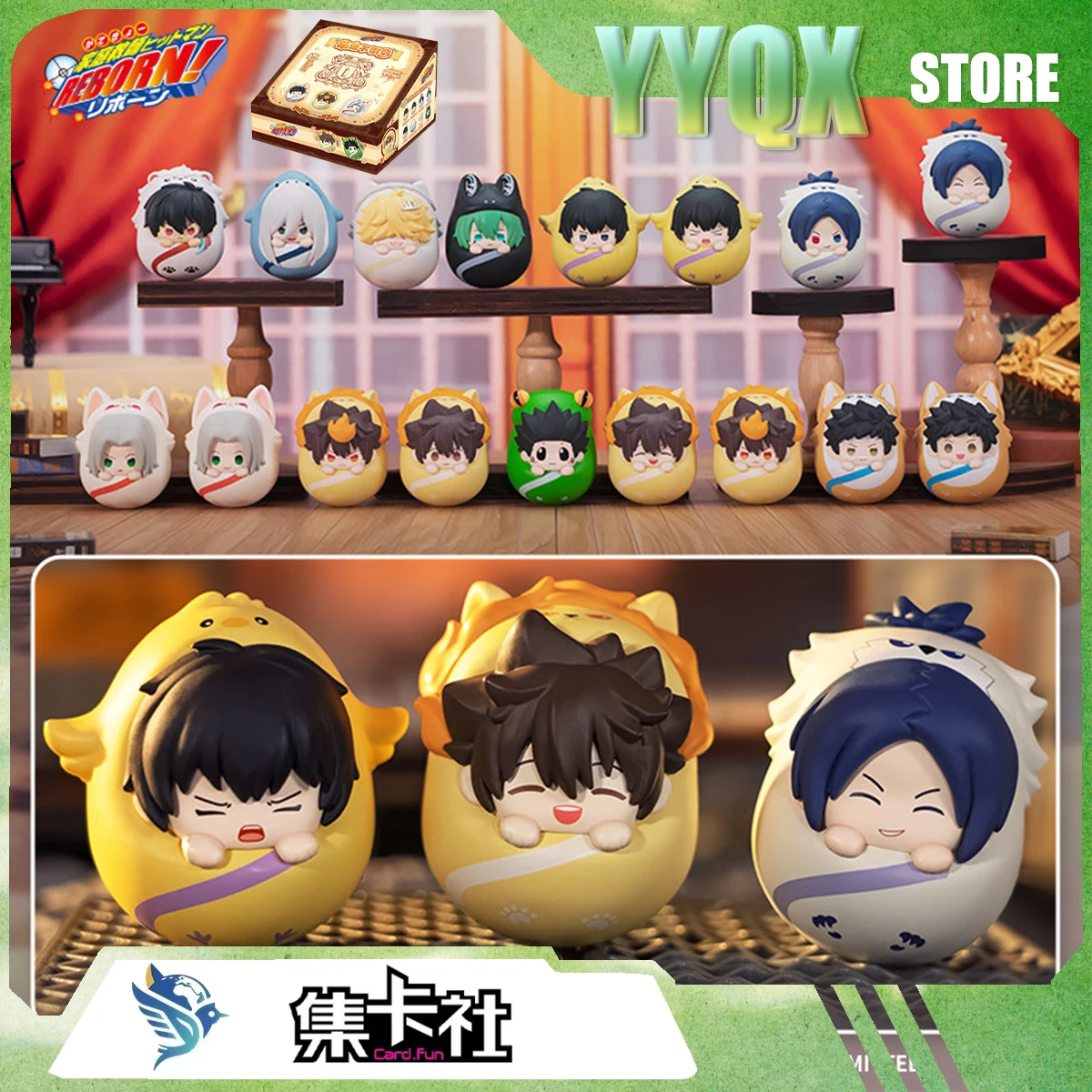 Card.Fun 2026 NEW Katekyō Hitman Reborn! Roly-Poly Toy Ornament Collection Periphery Gift Animation Ornament Surprise Like Toy C
Card.Fun 2026 NEW Katekyō Hitman Reborn! Roly-Poly Toy Ornament Collection Periphery Gift Animation Ornament Surprise Like Toy C