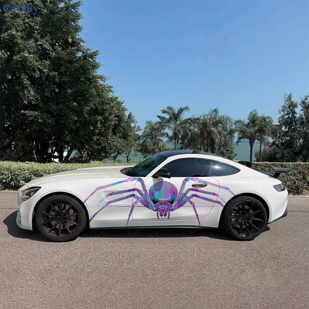 2pcs Cyber Neon Venom Spider Car Side Wraps, Self-Adhesive PVC Waterproof & Scratch-Resistant Stickers, Car Accessory Gift
2pcs Cyber Neon Venom Spider Car Side Wraps, Self-Adhesive PVC Waterproof & Scratch-Resistant Stickers, Car Accessory Gift