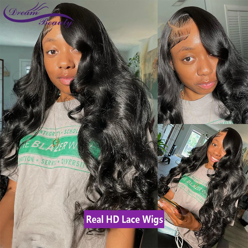 180% HD Lace Frontal Wig 13X6 &13X4 Lace Front Human Hair Wigs For Women Brazilian Body Wave Real HD Lace Wig
180% HD Lace Frontal Wig 13X6 &13X4 Lace Front Human Hair Wigs For Women Brazilian Body Wave Real HD Lace Wig