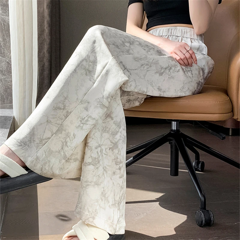 Classic Chinese Style Women's Pants Summer 2024 New High Waist Wide Leg Floral Printed Casual Loose Trousers Female
Classic Chinese Style Women's Pants Summer 2024 New High Waist Wide Leg Floral Printed Casual Loose Trousers Female