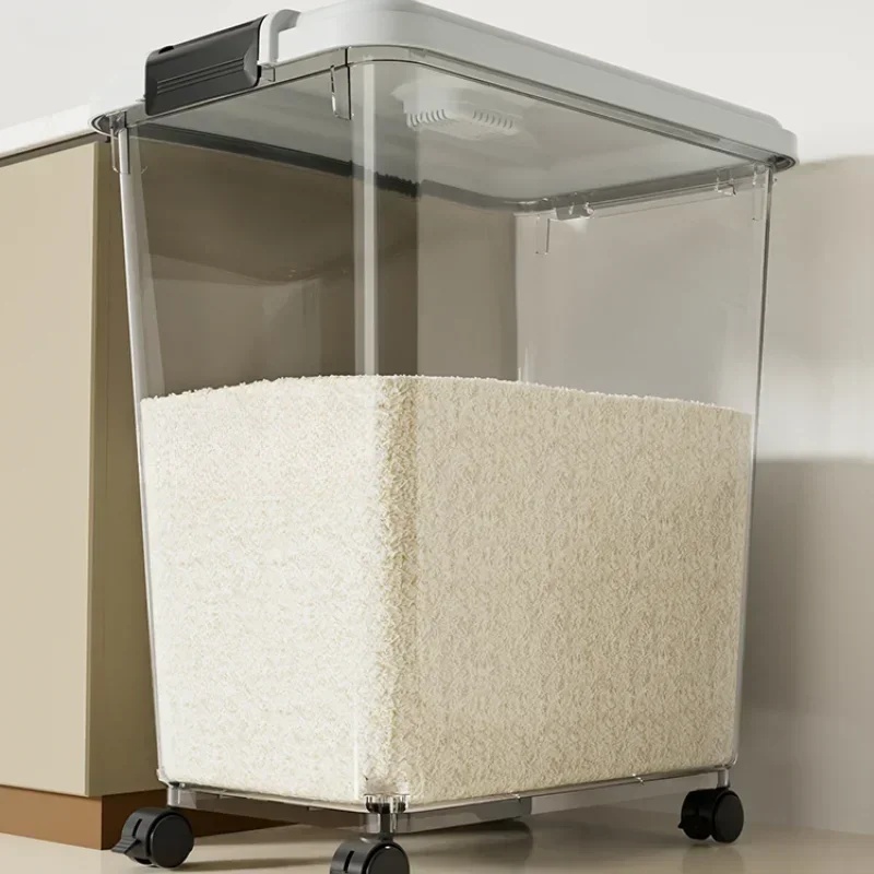 50-фунтовая устойчивая к насекомым, влагостойкая, герметичная банка для хранения муки для домашнего использования, ящик для хранения пищевых продуктов
50-фунтовая устойчивая к насекомым, влагостойкая, герметичная банка для хранения муки для домашнего использования, ящик для хранения пищевых продуктов