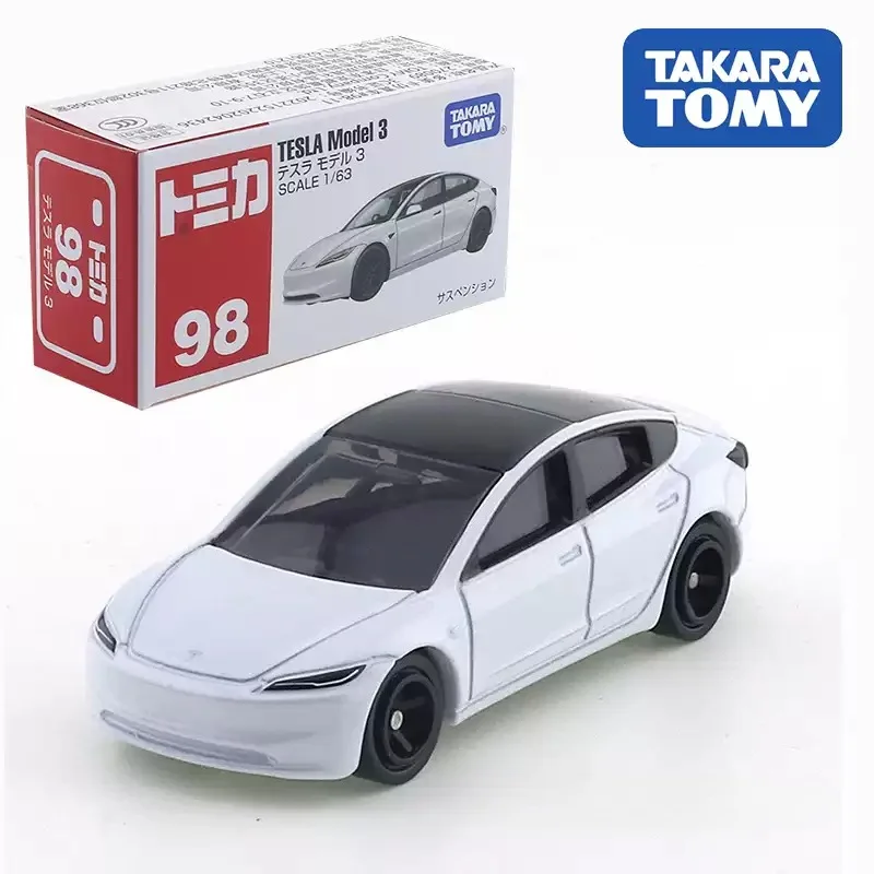 TAKARA TOMY Tomica Red White Series No 98 Tesla Model 3 Diecast Metal Car Model Mini Toy Collection Gift For Boys
TAKARA TOMY Tomica Red White Series No 98 Tesla Model 3 Diecast Metal Car Model Mini Toy Collection Gift For Boys