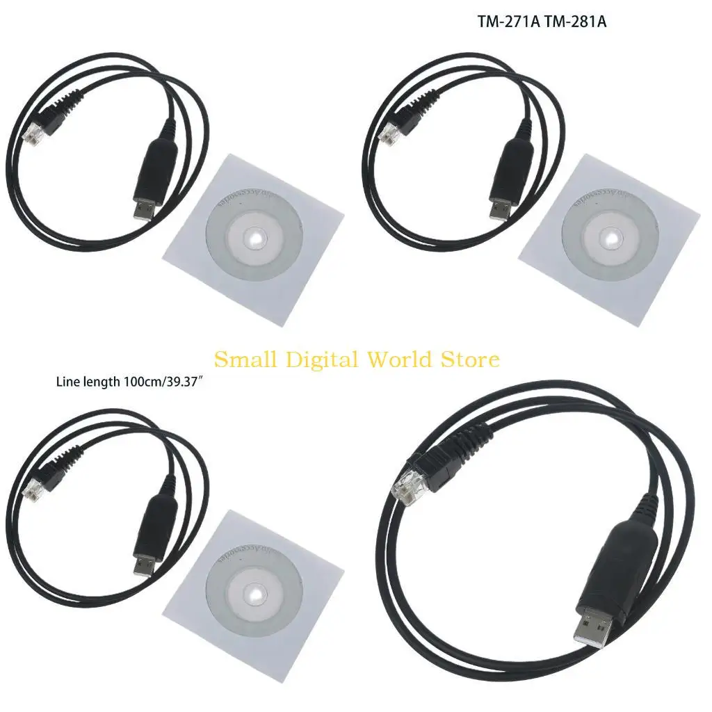 77UB Черный USB-кабель для программирования 8-контактный кабель для программирования для TM-271A TM-481A TM-471A TM-281A
77UB Черный USB-кабель для программирования 8-контактный кабель для программирования для TM-271A TM-481A TM-471A TM-281A