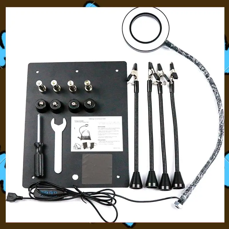 Promotion! USB Magnet Welding Holder The Third Hand Helping Hands Soldering Station For Electronic Repair Soldering Fixture
Promotion! USB Magnet Welding Holder The Third Hand Helping Hands Soldering Station For Electronic Repair Soldering Fixture