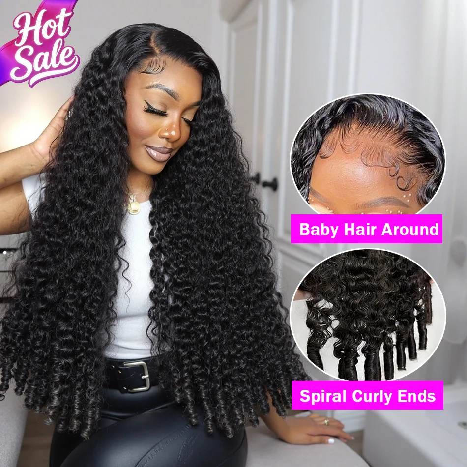 13X6 Hd Lace Frontal Wig Burmese Curly Human Hair With Spiral Curls End 250 Density Brazilian Wigs Original For Women 20 30 Inch
13X6 Hd Lace Frontal Wig Burmese Curly Human Hair With Spiral Curls End 250 Density Brazilian Wigs Original For Women 20 30 Inch