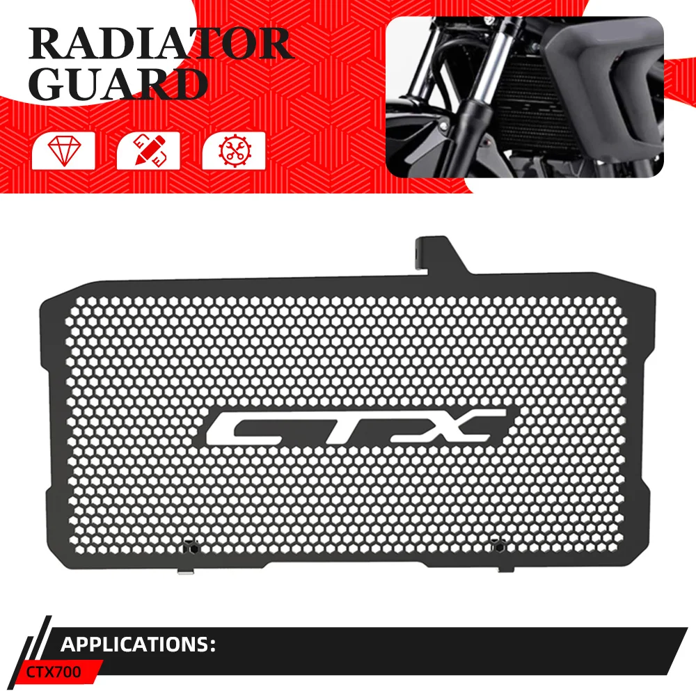 FOR HONDA CTX700 2014-2015-2016-2017-2018 Accessories Motorcycle Radiator Guard Grille Grill Cooling Cover Protection CTX 700
FOR HONDA CTX700 2014-2015-2016-2017-2018 Accessories Motorcycle Radiator Guard Grille Grill Cooling Cover Protection CTX 700