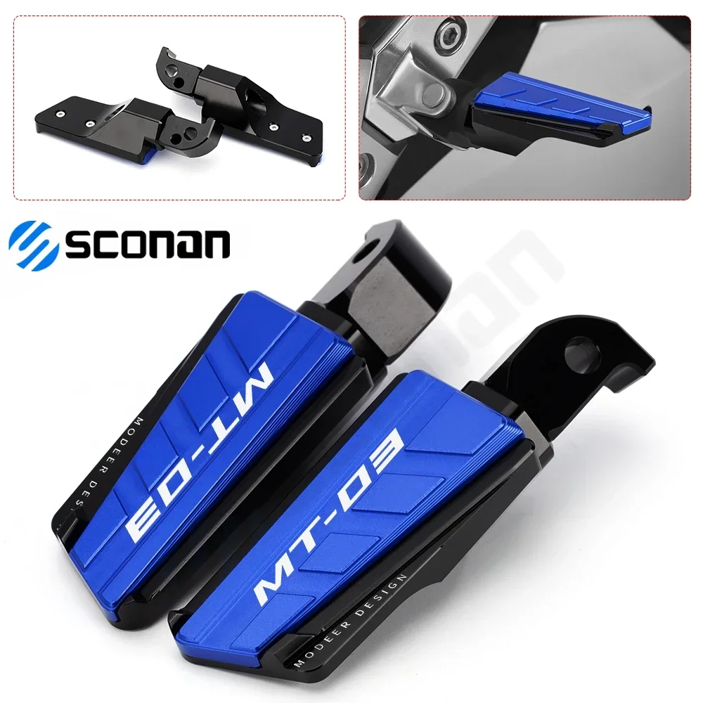 For Yamaha MT03 MT10 MT125 MT-03 MT-10 MT-125 2016 2017 2018 2019 2020 2021 2022 2023 Rear Foot Pegs Rests Passenger Footrests
For Yamaha MT03 MT10 MT125 MT-03 MT-10 MT-125 2016 2017 2018 2019 2020 2021 2022 2023 Rear Foot Pegs Rests Passenger Footrests
