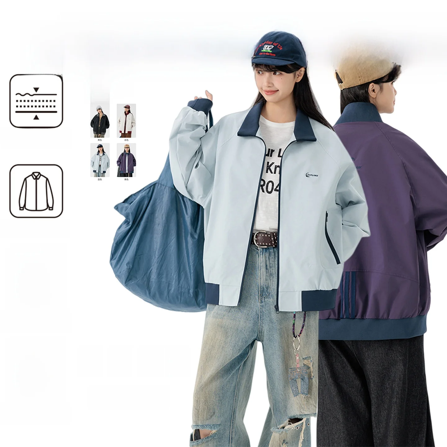 Модная японская куртка с воротником-стойкой для мужчин, весна-осень, новая, в американском ретро-стиле, с вышивкой, молодежная рабочая одежда
Модная японская куртка с воротником-стойкой для мужчин, весна-осень, новая, в американском ретро-стиле, с вышивкой, молодежная рабочая одежда