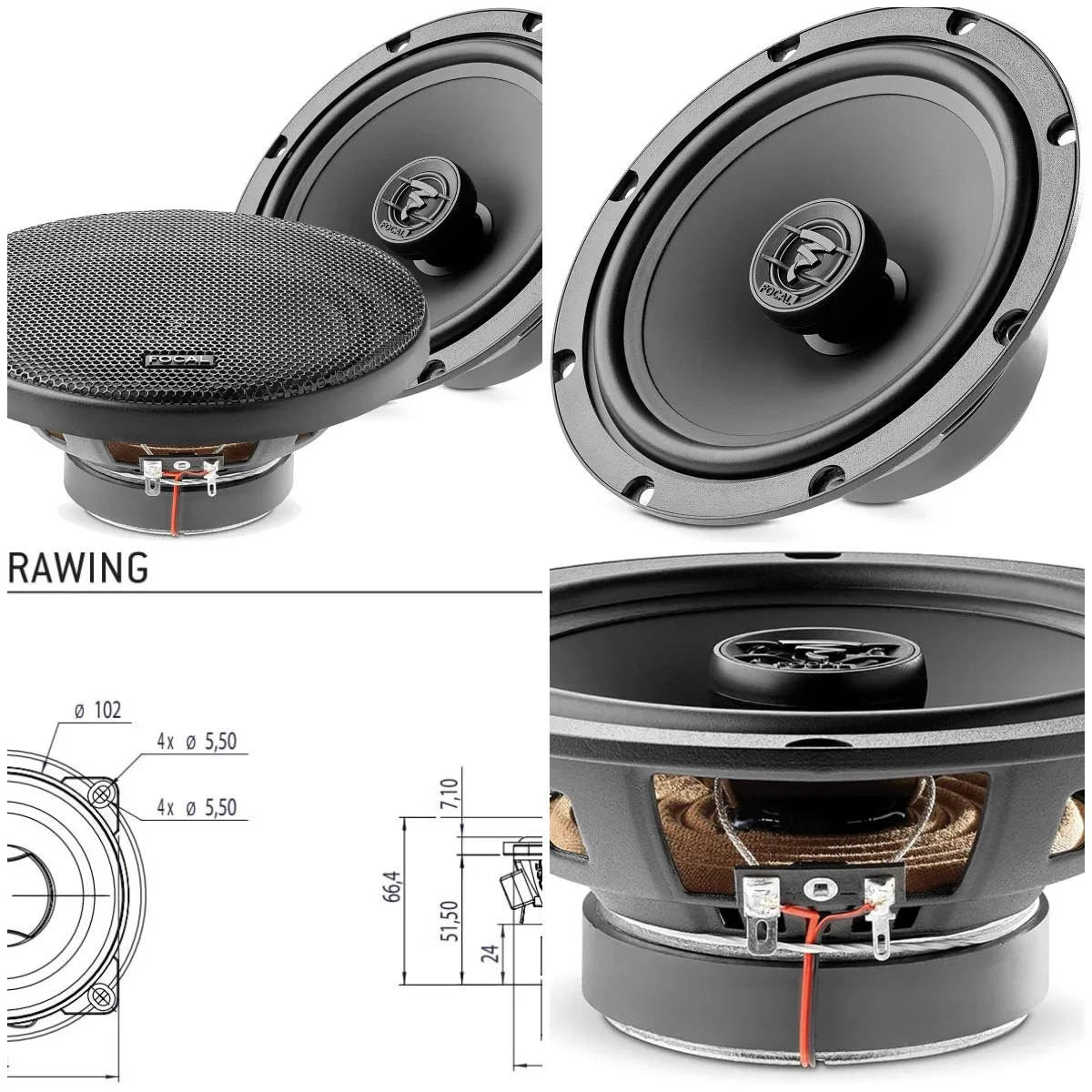 ACX165 Auditor EVO Series 6.5' 2-Way Coaxial Speaker Kit
ACX165 Auditor EVO Series 6.5' 2-Way Coaxial Speaker Kit