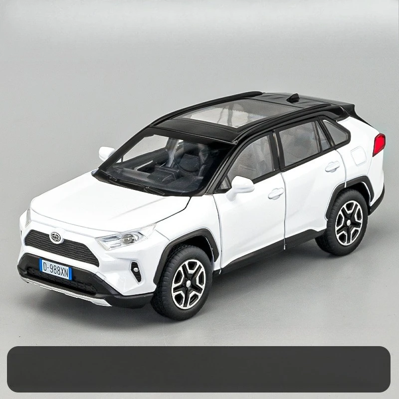 1:32 RAV4 Alloy Sports Car Simulation Car Model Sound and Light Pull Back Children's Toy Wholesale
1:32 RAV4 Alloy Sports Car Simulation Car Model Sound and Light Pull Back Children's Toy Wholesale