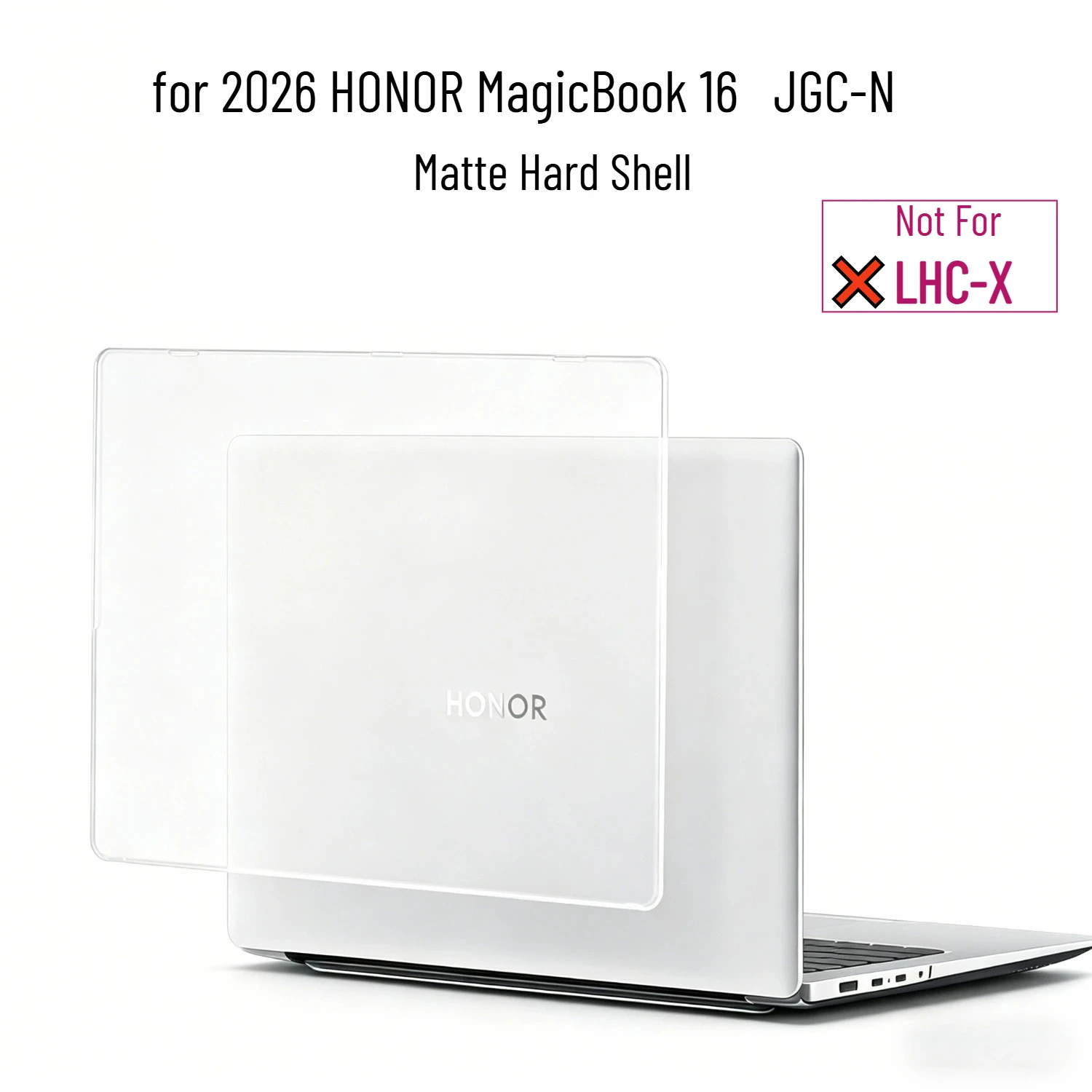 Matte Case for 2026 Honor MagicBook 16 JGC-N Laptop Case 16 Inch PC Hard Shell Cover for Honor MagicBook 16 2026 AI Cover
Matte Case for 2026 Honor MagicBook 16 JGC-N Laptop Case 16 Inch PC Hard Shell Cover for Honor MagicBook 16 2026 AI Cover
