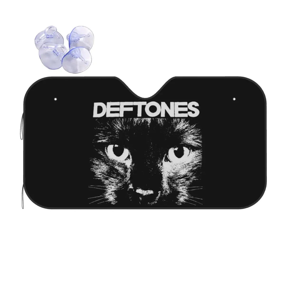 Deftones Cat Sunshade Windscreen Punk Hip Hop Novelty Car Front Windshield 76x140cm Sunshade Visor Car-styling
Deftones Cat Sunshade Windscreen Punk Hip Hop Novelty Car Front Windshield 76x140cm Sunshade Visor Car-styling