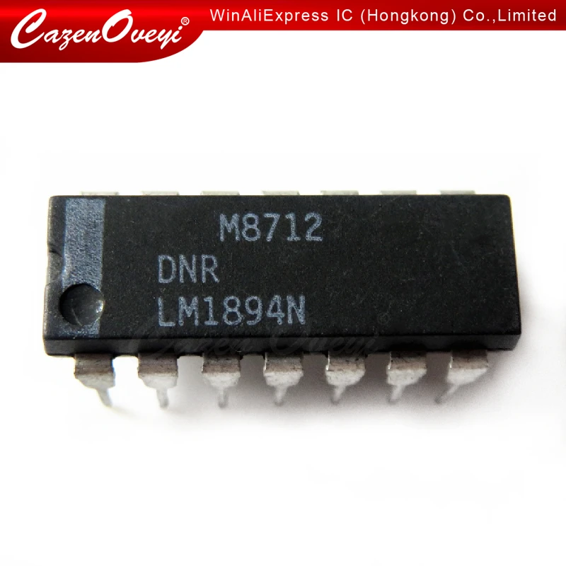 10 шт./лот LM1894N LM1894 DIP-14 В наличии
10 шт./лот LM1894N LM1894 DIP-14 В наличии