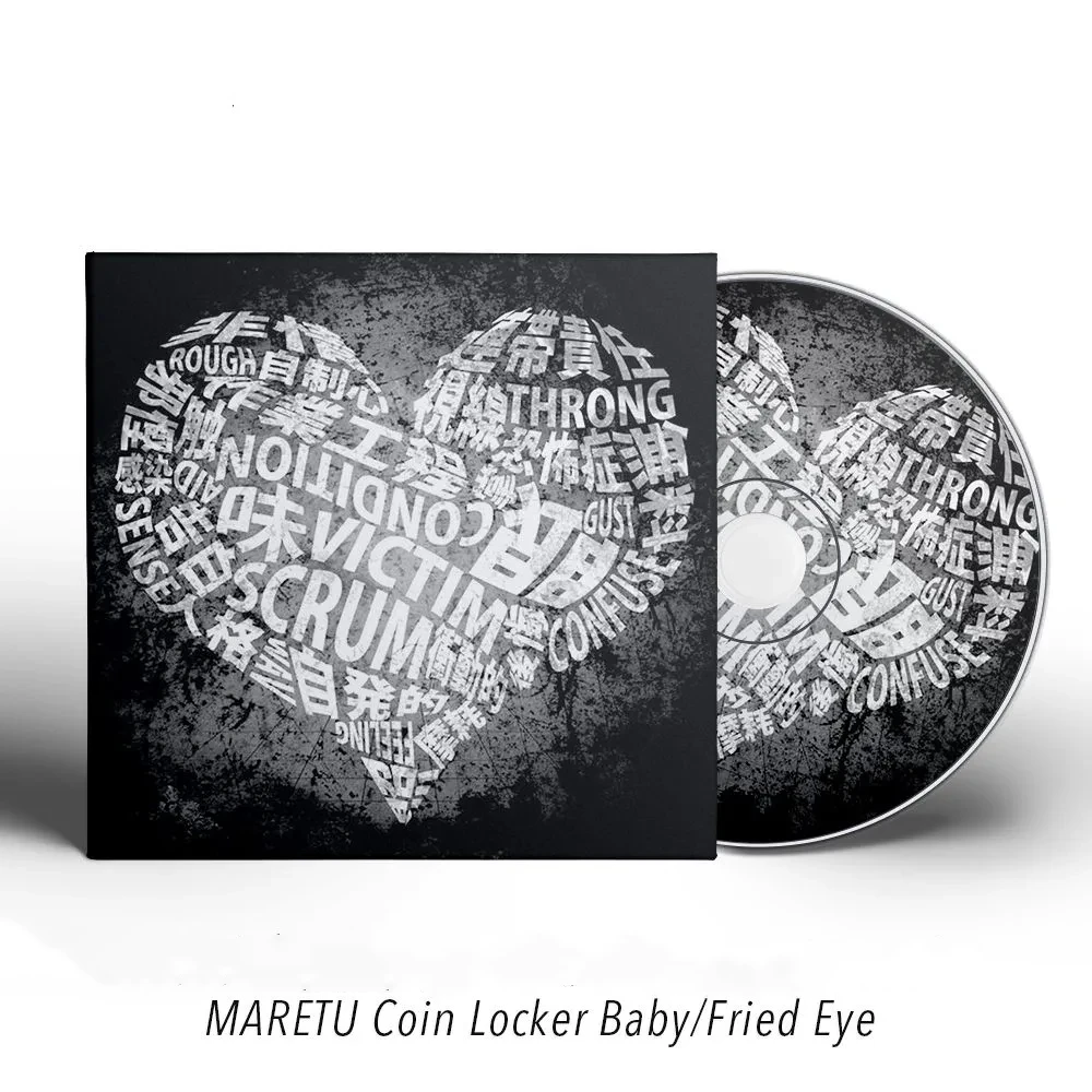 Metal Pop maretu Music CD coin locker baby Album Fried Eye 2pcs Music Record Cosplay Walkman Car Soundtracks Box Party Music
Metal Pop maretu Music CD coin locker baby Album Fried Eye 2pcs Music Record Cosplay Walkman Car Soundtracks Box Party Music