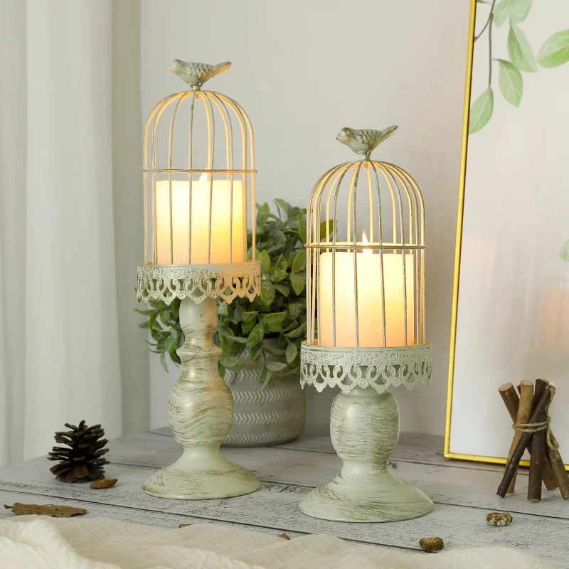 Hot Sale Creative Retro Birdcage Candlestick Decoration European Iron Candlestick Wedding Restaurant Props
Hot Sale Creative Retro Birdcage Candlestick Decoration European Iron Candlestick Wedding Restaurant Props