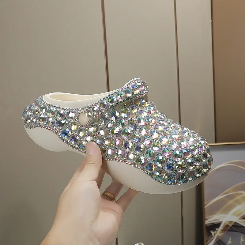 Luxury Designer Women's Shoes Exquisite Rhinestone Platform Sandals for Woman Fashion Vacation Casual Shoes Sandalias De Mujer
Luxury Designer Women's Shoes Exquisite Rhinestone Platform Sandals for Woman Fashion Vacation Casual Shoes Sandalias De Mujer