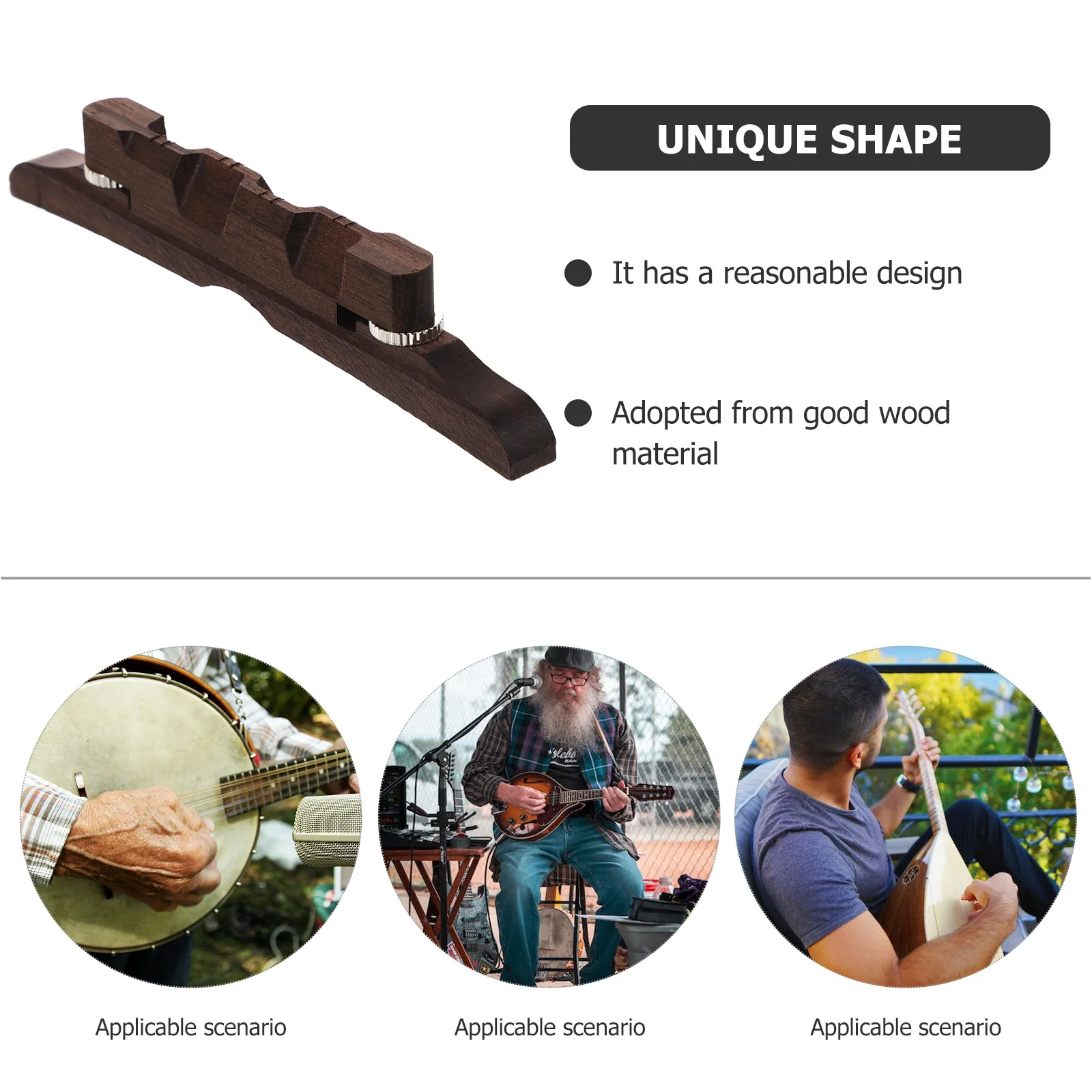 Code Mandolin Instrument Accessory Part Replacement Musical Accessories Bridge for
Code Mandolin Instrument Accessory Part Replacement Musical Accessories Bridge for