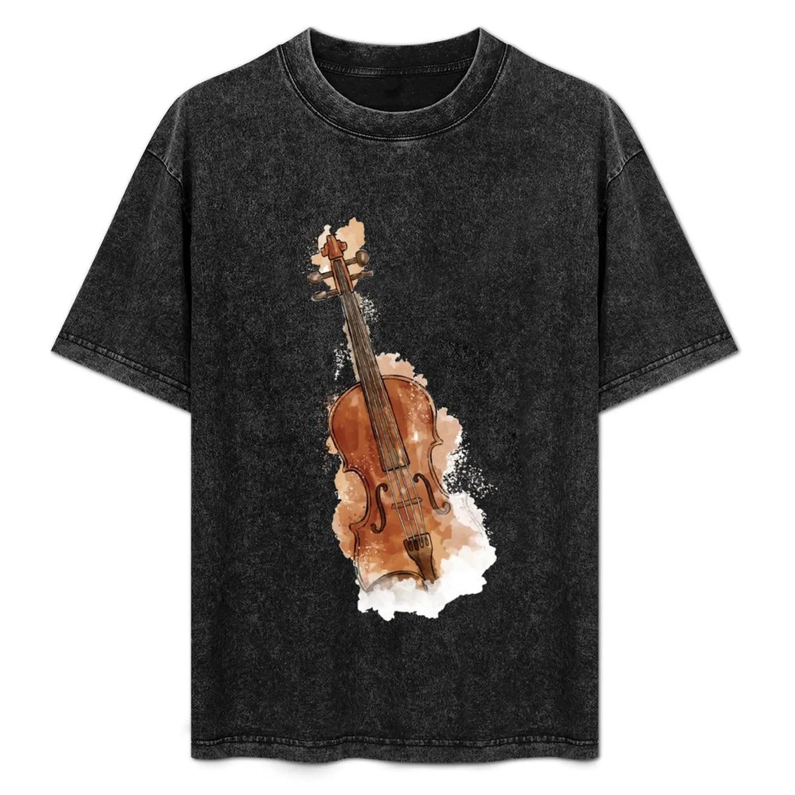 violin T-Shirt Casual Streetwear Short Sleeve Tee
violin T-Shirt Casual Streetwear Short Sleeve Tee