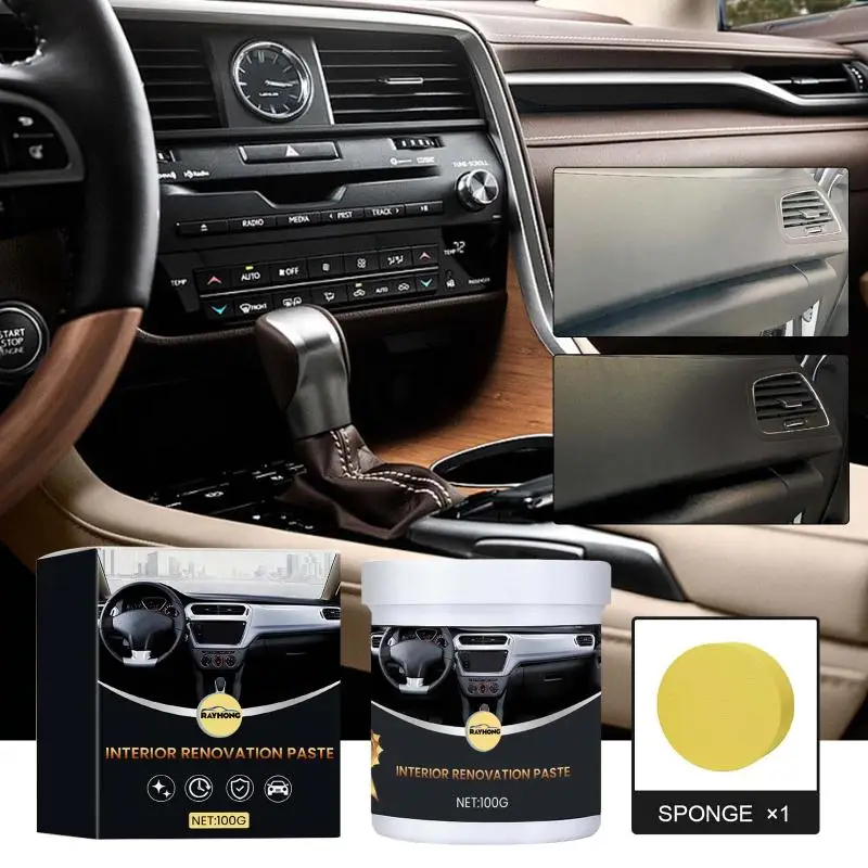 Car Interior Panel Repair Paste 100g Wax Coating Restores Leather Plastic Rubber for Vehicle Detailing Maintenance
Car Interior Panel Repair Paste 100g Wax Coating Restores Leather Plastic Rubber for Vehicle Detailing Maintenance