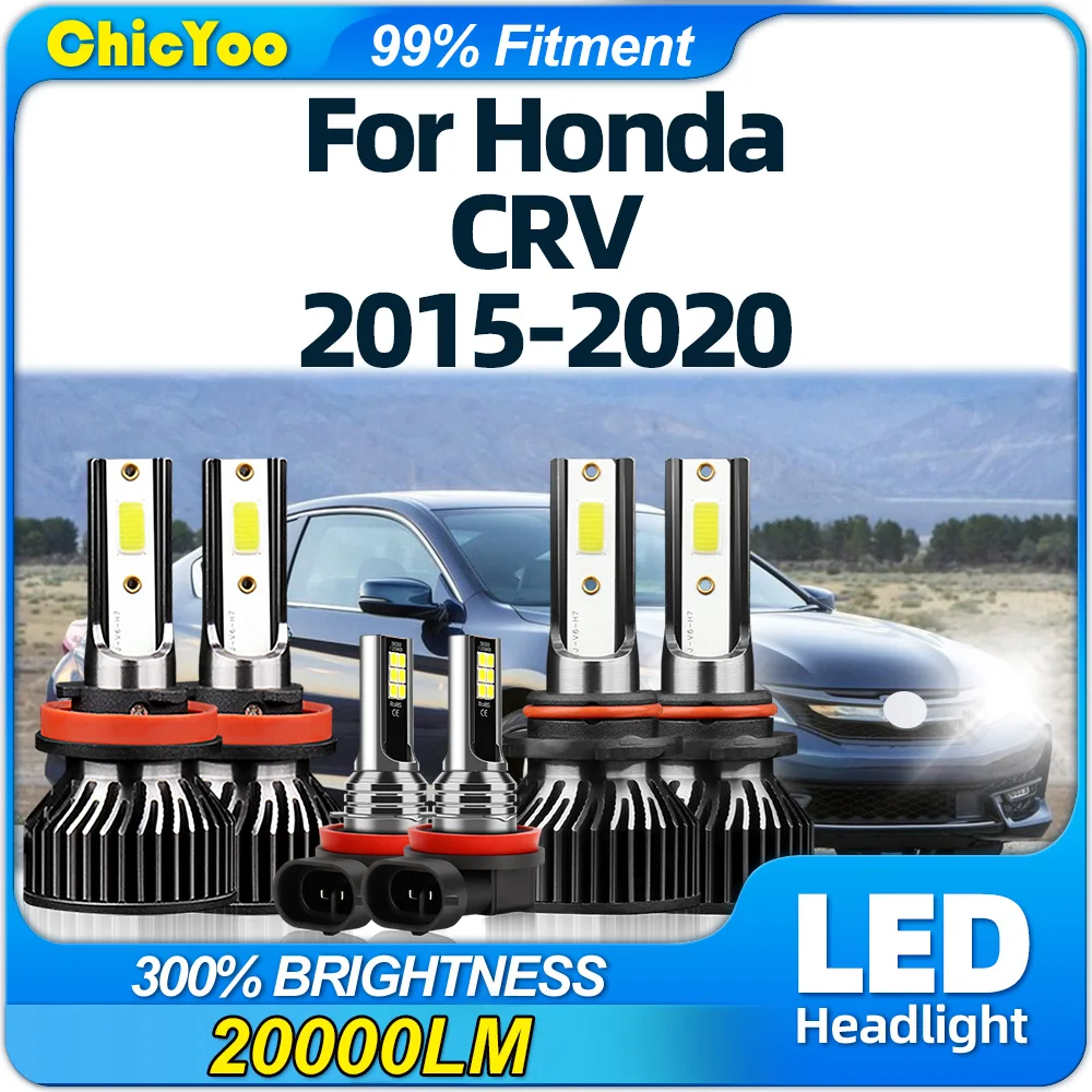 LED Car Headlight 360W 60000LM Auto Headlamps Bulbs 6000K White Fog Lights 12V For Honda CRV 2015 2016 2017 2018 2019 2020
LED Car Headlight 360W 60000LM Auto Headlamps Bulbs 6000K White Fog Lights 12V For Honda CRV 2015 2016 2017 2018 2019 2020