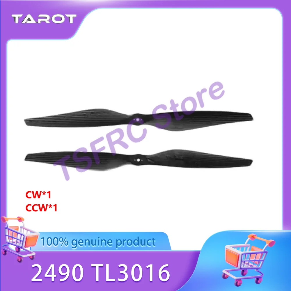 Tarot Martin 2490 TL3016 carbon fibre 22 Inch CW CCW propeller Four-axis,Six-axis,Multi-axis Multi-rotor Drone
Tarot Martin 2490 TL3016 carbon fibre 22 Inch CW CCW propeller Four-axis,Six-axis,Multi-axis Multi-rotor Drone