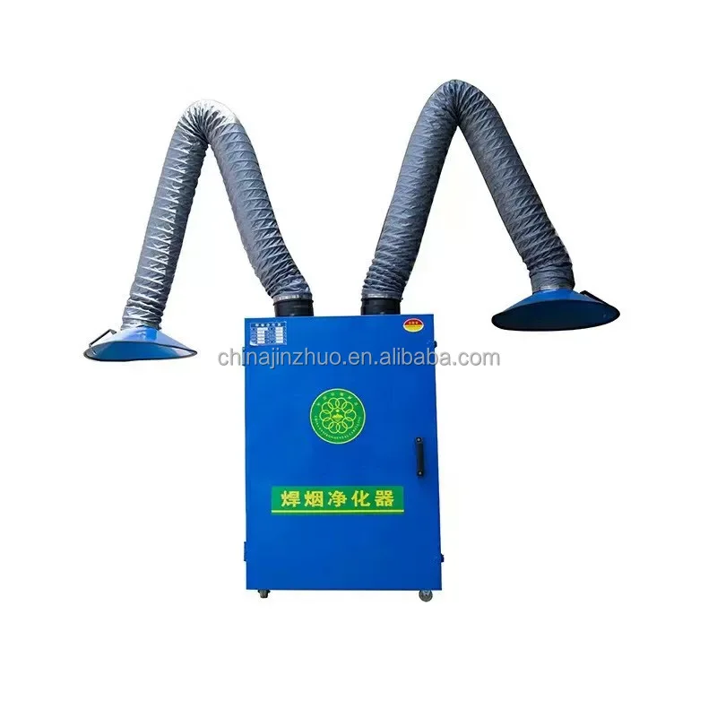 Double-Arm Industrial Welding Smoke Purifier Detachable Dust Collector Extractor 99% Efficiency Carbon Steel Stainless Steel
Double-Arm Industrial Welding Smoke Purifier Detachable Dust Collector Extractor 99% Efficiency Carbon Steel Stainless Steel