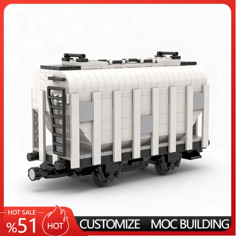 NEW 561 PCS Railway Hopper Wagon Carriage Model Customize Creative DIY Building Blocks Educational Assembly Toy Birthday Gifts
NEW 561 PCS Railway Hopper Wagon Carriage Model Customize Creative DIY Building Blocks Educational Assembly Toy Birthday Gifts