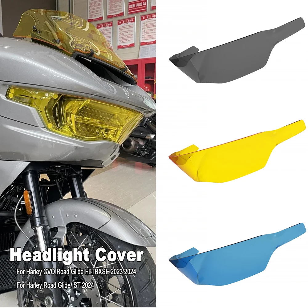 NEW Headlight Cover & Protector for Harley CVO Road Glide FLTRXSE & ST 2024 - Motorcycle Fairing Accessory
NEW Headlight Cover & Protector for Harley CVO Road Glide FLTRXSE & ST 2024 - Motorcycle Fairing Accessory