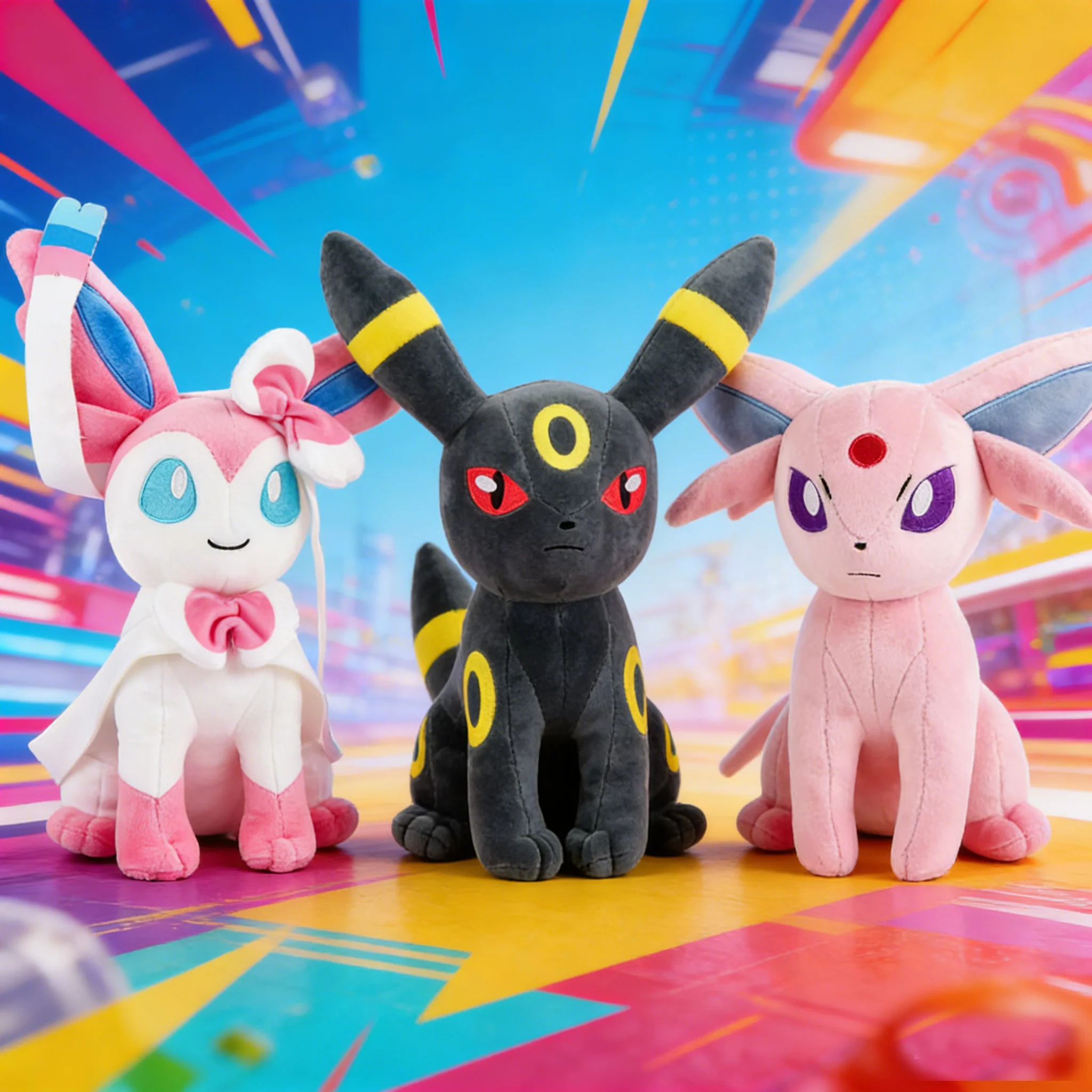 10“ Cartoon Pokemon Soft Plush Dolls Cute Anime Stuffed Toys Pikachu Gengar Espeon Glaceon Umbreon Lovely Gift
10“ Cartoon Pokemon Soft Plush Dolls Cute Anime Stuffed Toys Pikachu Gengar Espeon Glaceon Umbreon Lovely Gift
