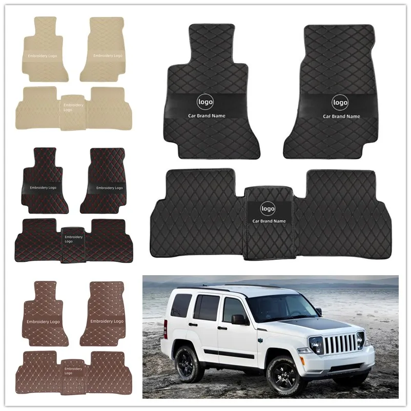 Custom Car Floor Mat For Jeep Liberty 2008 year Waterproof Rugs Auto Foot Pad Interior Carpets Accessory
Custom Car Floor Mat For Jeep Liberty 2008 year Waterproof Rugs Auto Foot Pad Interior Carpets Accessory