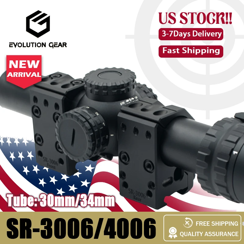 US Stock, New SR-3006/4006 Scope Mount 1.35 inch Height for 30mm 34mm Tube Scope Hunting Optics Mount
US Stock, New SR-3006/4006 Scope Mount 1.35 inch Height for 30mm 34mm Tube Scope Hunting Optics Mount