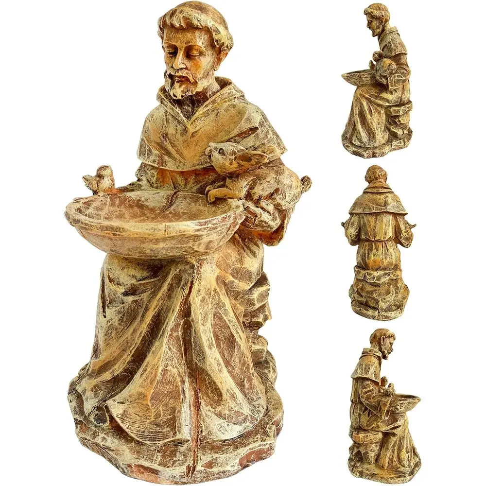 St. rancis o Assisi Garden Statue, Spiritual Bird eeder, Bling o Animals Decorative Accent or Outdoor Spaces, St. rancis Statue
St. rancis o Assisi Garden Statue, Spiritual Bird eeder, Bling o Animals Decorative Accent or Outdoor Spaces, St. rancis Statue