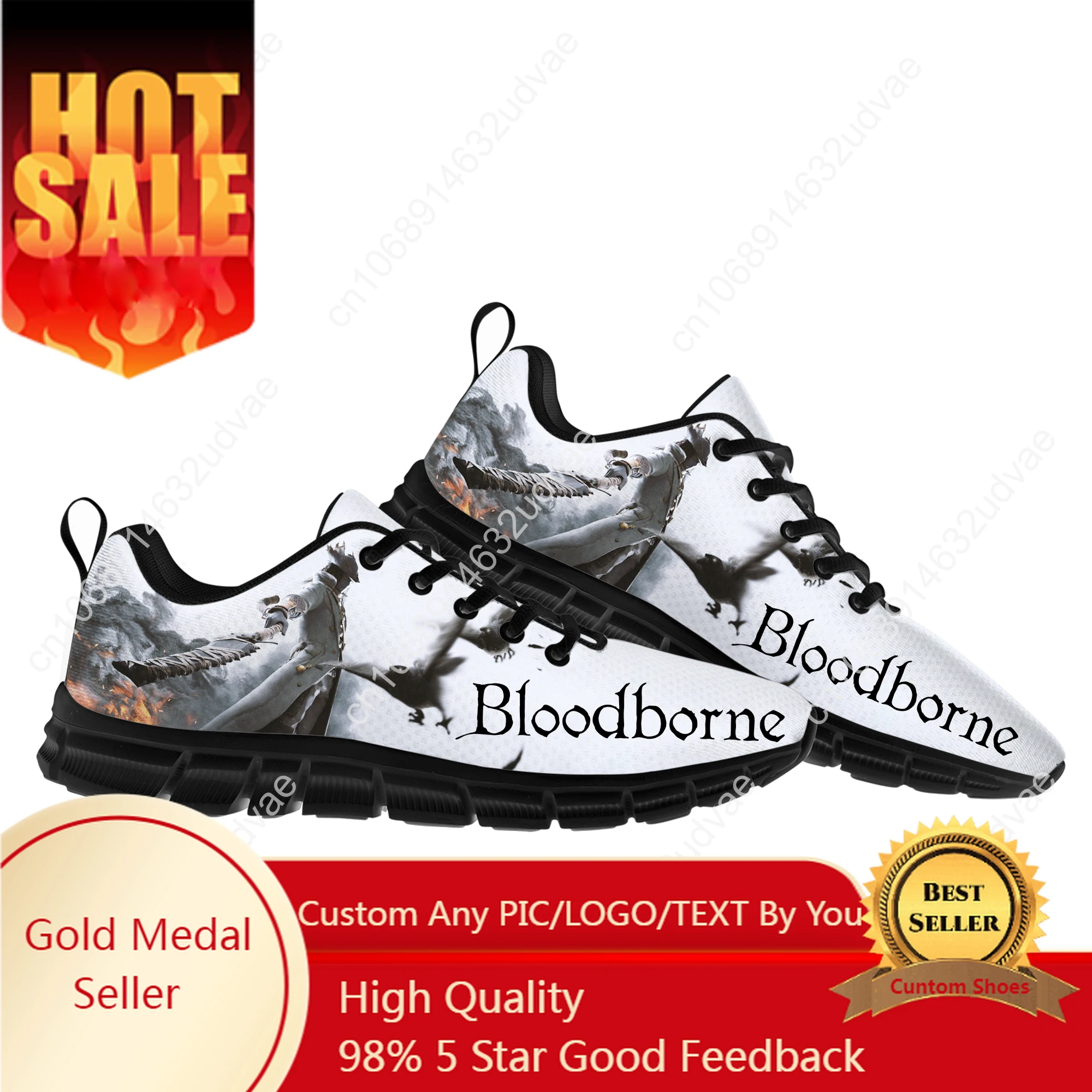 Bloodborne Sneakers Mens Womens Teenager Customized Sports Shoes Casual Custom Made Shoe High Quality Couple Shoes
Bloodborne Sneakers Mens Womens Teenager Customized Sports Shoes Casual Custom Made Shoe High Quality Couple Shoes