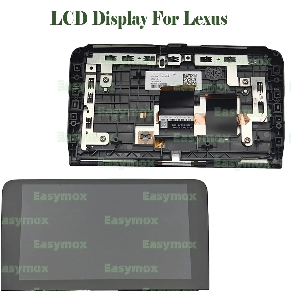 Car LCD Full Display Screen For Lexus Central Infotainment Touch Replacement 070JDW7-G20-C00-P Parts
Car LCD Full Display Screen For Lexus Central Infotainment Touch Replacement 070JDW7-G20-C00-P Parts