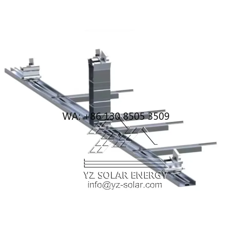 CE Wholesale Solar Ballast Racking Flat Concrete Roof Solar System East To West Solar Panel Mounting Support
CE Wholesale Solar Ballast Racking Flat Concrete Roof Solar System East To West Solar Panel Mounting Support