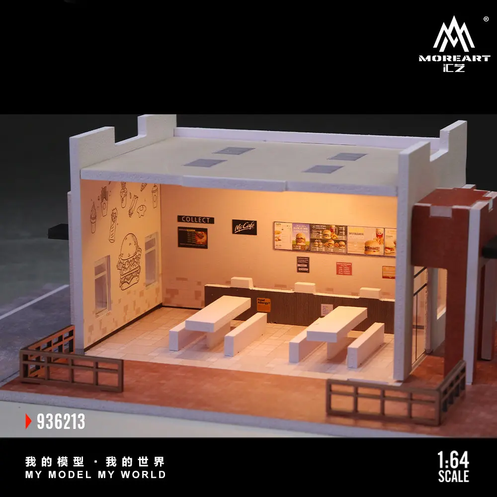 MoreArt 1:64 Sedona, Arizona - Blue Sign McDonald's Scene Model Pre-sale
MoreArt 1:64 Sedona, Arizona - Blue Sign McDonald's Scene Model Pre-sale