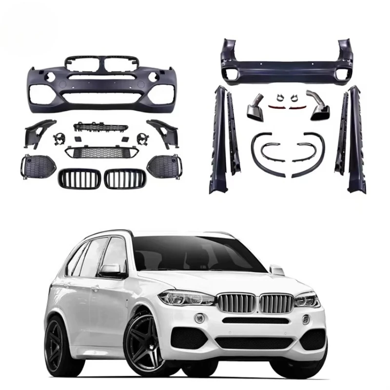 For X5 F15 M Tech Body Kit Front Bumper Rear Bumper Side Skirts for X5 F15 MT 2013 2014 2016 2018
For X5 F15 M Tech Body Kit Front Bumper Rear Bumper Side Skirts for X5 F15 MT 2013 2014 2016 2018