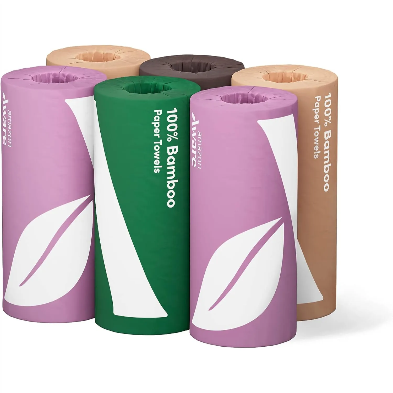 Bamboo Paper Towels, 6 Rolls, 2 Ply, 150 Sheets per Roll, Strong and Absorbent
Bamboo Paper Towels, 6 Rolls, 2 Ply, 150 Sheets per Roll, Strong and Absorbent