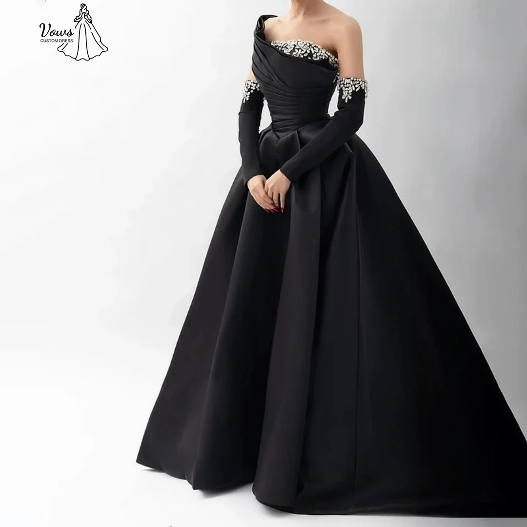 Vows Line Вечерние платья Женские элегантные вечерние платья 2025 Женское роскошное платье для выпускного вечера на заказ Бальное платье с атласными рукавами
Vows Line Вечерние платья Женские элегантные вечерние платья 2025 Женское роскошное платье для выпускного вечера на заказ Бальное платье с атласными рукавами