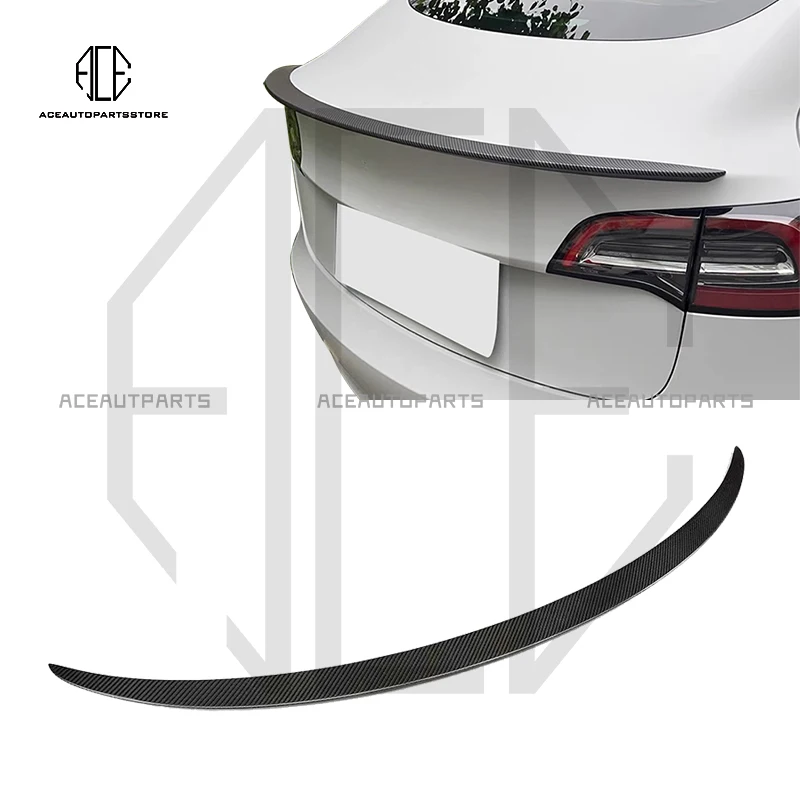 Automobile exterior accessories real carbon fiber tail automobile rear spoiler applicable to Tesla Model3
Automobile exterior accessories real carbon fiber tail automobile rear spoiler applicable to Tesla Model3