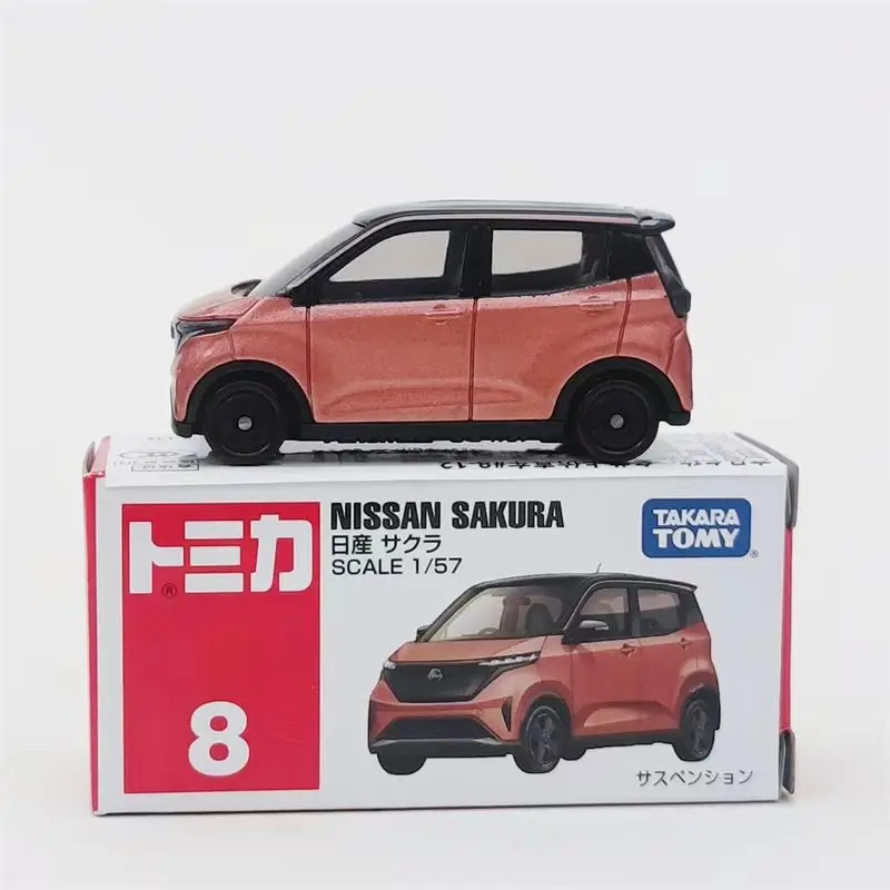 TAKARA TOMY Tomica 1/57 Alloy Toy Car Red - White Box No.8 Cherry Blossom Van for Boys Model Collection Toy
TAKARA TOMY Tomica 1/57 Alloy Toy Car Red - White Box No.8 Cherry Blossom Van for Boys Model Collection Toy