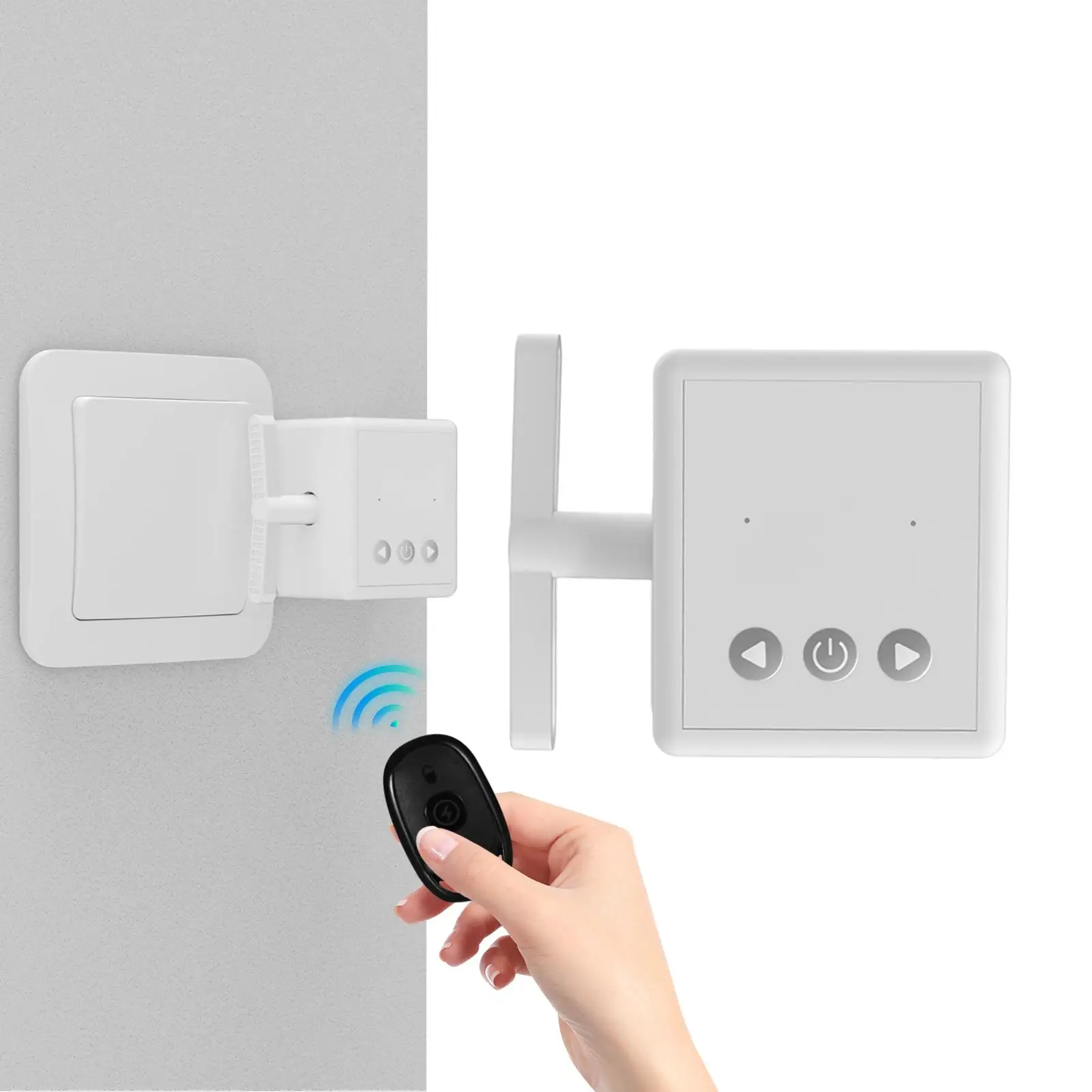 Умная кнопка-толкатель, беспроводная кнопка, автоматическое пресс-устройство, без проводки для бытовой техники, освещение для спальни, гостиной
Умная кнопка-толкатель, беспроводная кнопка, автоматическое пресс-устройство, без проводки для бытовой техники, освещение для спальни, гостиной