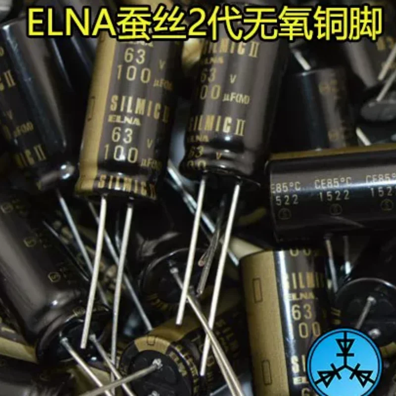10PCS-100PCS 100UF 63V Ina ELNA capacitor 63V100UF SILMIC II copper pin RFS Brown God
10PCS-100PCS 100UF 63V Ina ELNA capacitor 63V100UF SILMIC II copper pin RFS Brown God