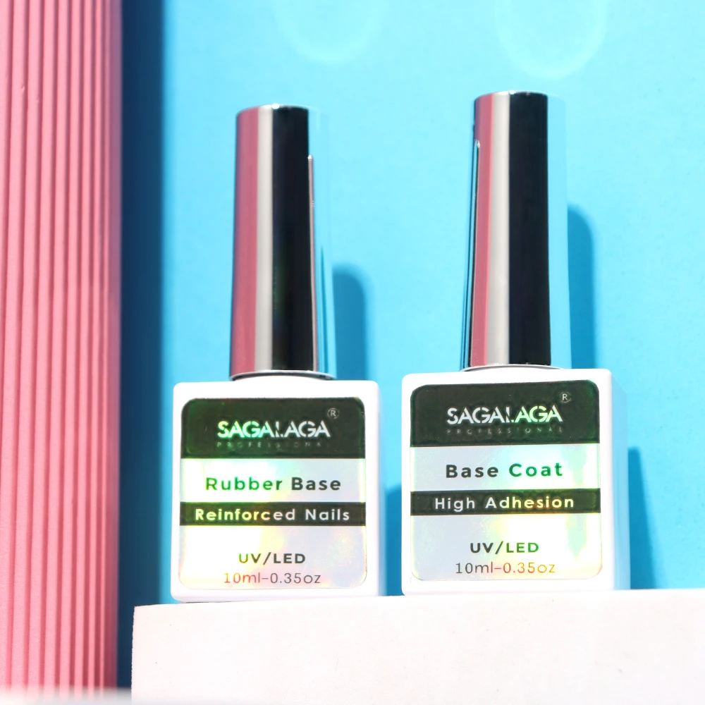 2 Bottles 10ml Base and Top Coat for Gel Polish Semi-permanent Varnish Rubber Base Coat Gellac Uv led Permanent Custom Label
2 Bottles 10ml Base and Top Coat for Gel Polish Semi-permanent Varnish Rubber Base Coat Gellac Uv led Permanent Custom Label