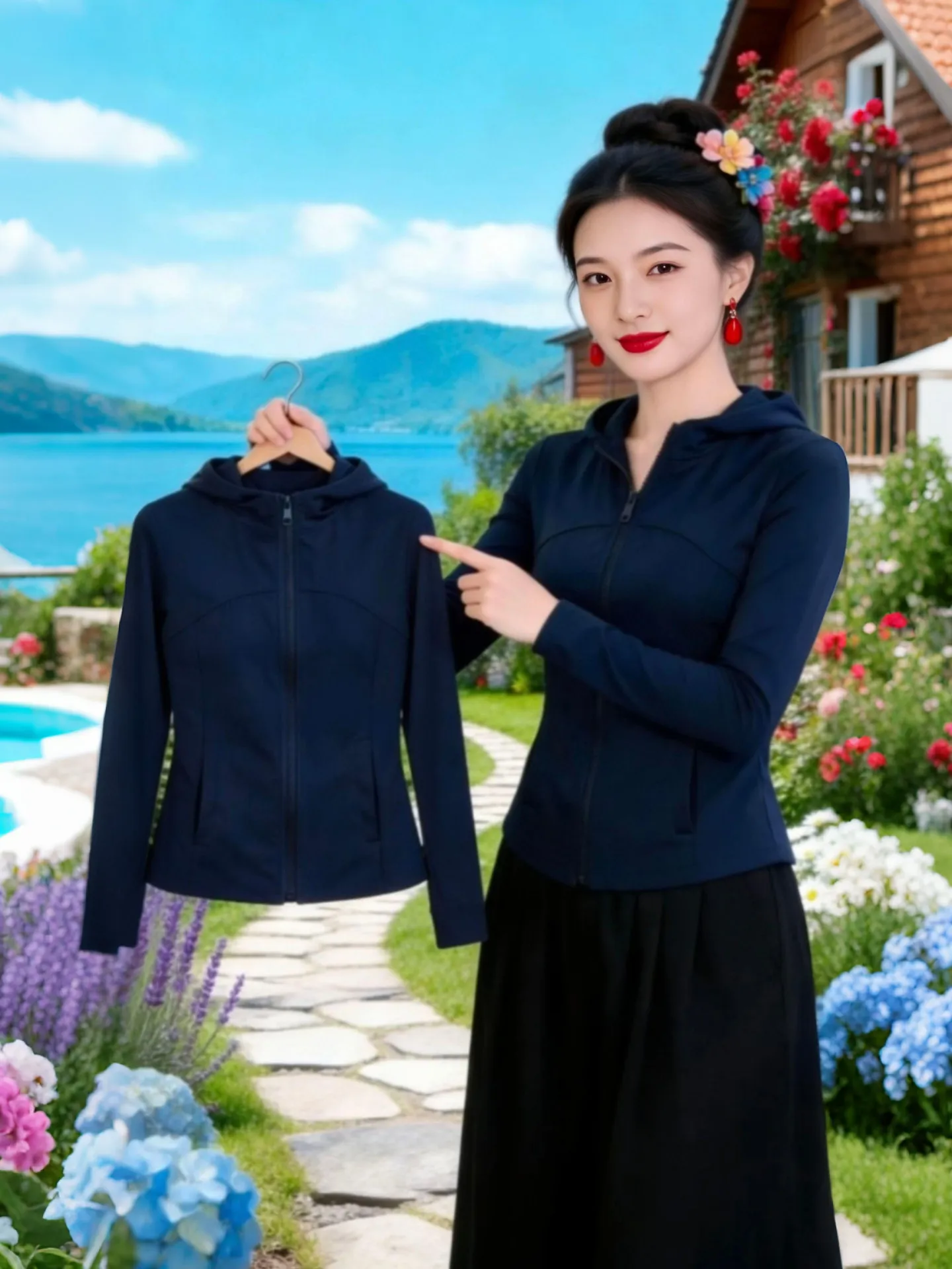 Summer 2026 New Style Hooded Zipper Slim Fit Sun Protection Jacket Ladies Casual Thinming Top Breathable Long Sleeve Commute ...
Summer 2026 New Style Hooded Zipper Slim Fit Sun Protection Jacket Ladies Casual Thinming Top Breathable Long Sleeve Commute ...